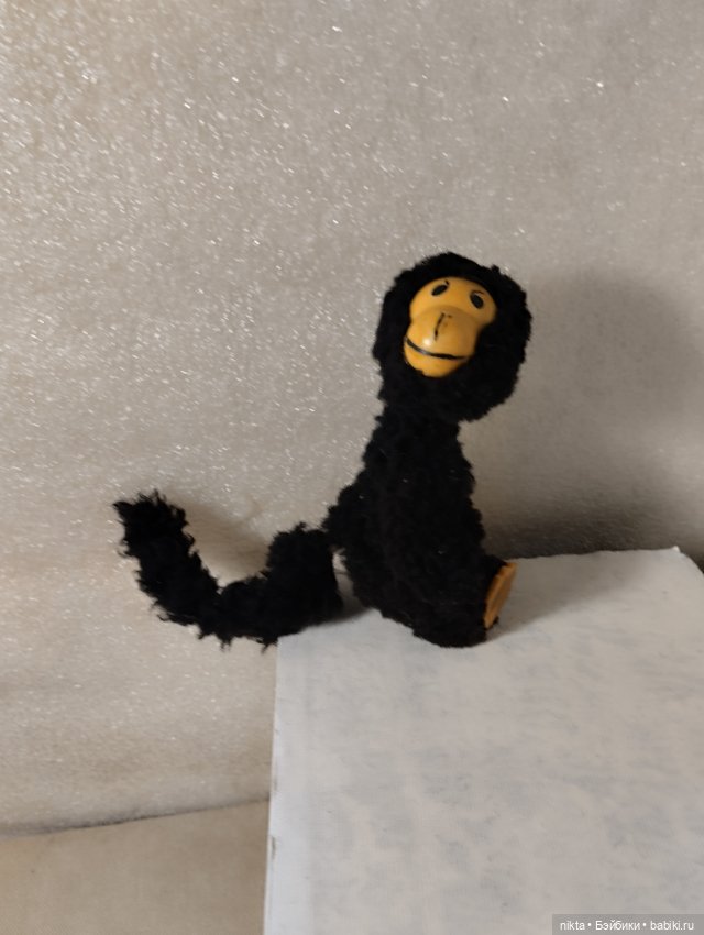 Игрушка СССР Обезьяна, обезьянка (фото 2)