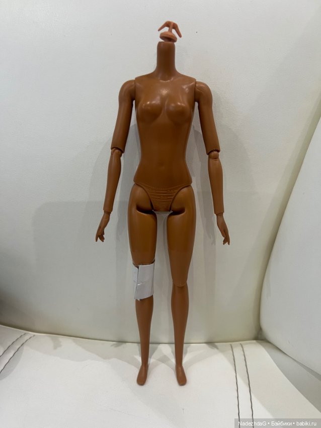 Тело Барби Бесси Колман — Тела и головы для кукол