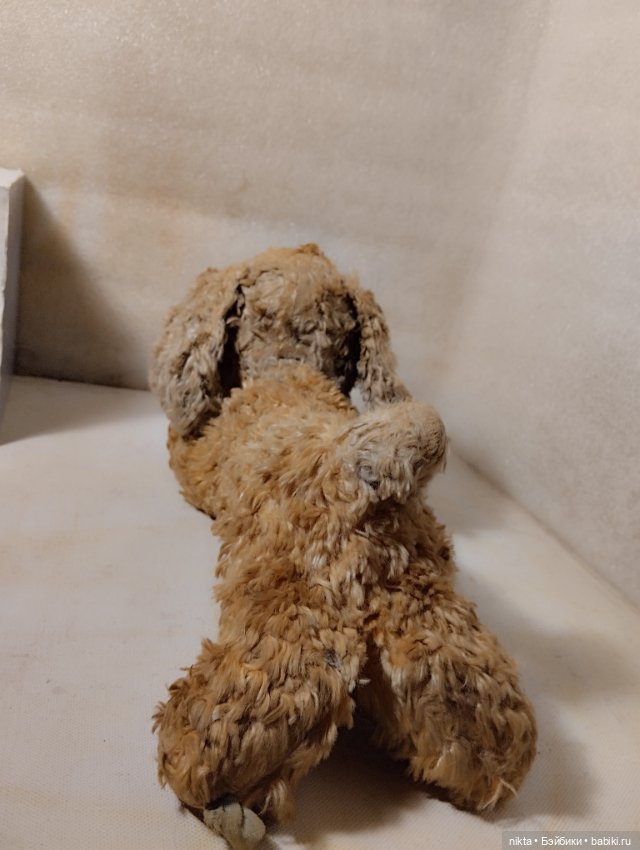 Плюшевая собачка, щенок Игрушка СССР (фото 3)