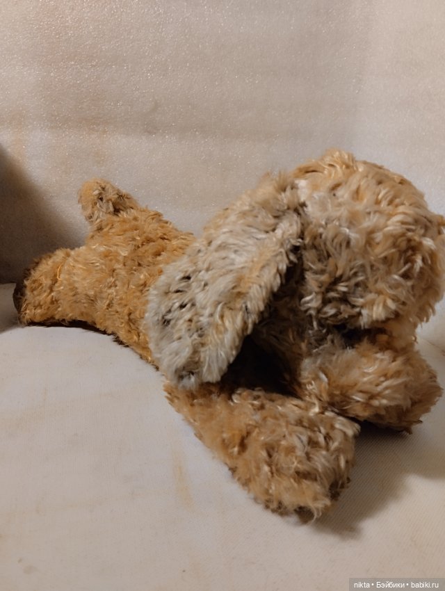 Плюшевая собачка, щенок Игрушка СССР