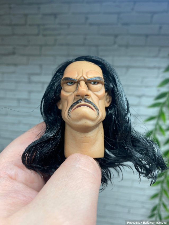 Голова экшен Мачете (Дэнни Трехо) (фото 2)