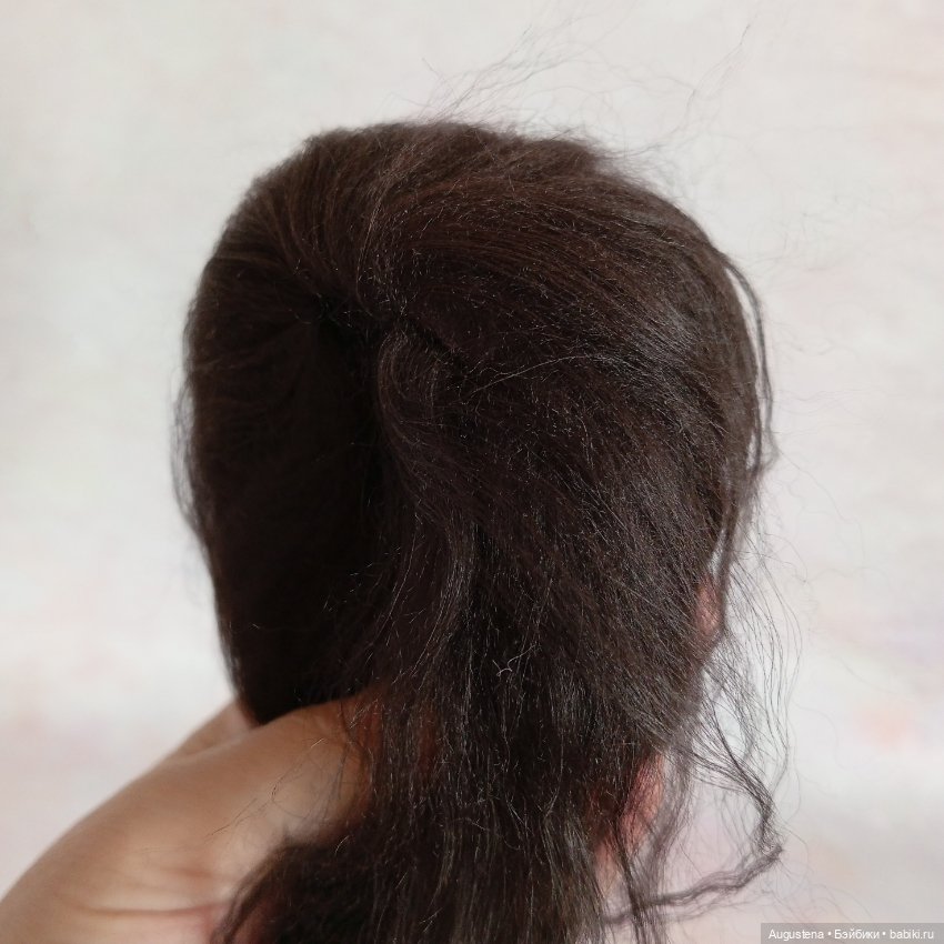 Парик на шкурке размер 4 — Парики для BJD (фото 2)