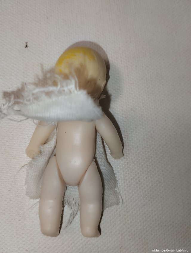 Пара пупсов времен СССР с дефектами (фото 4)