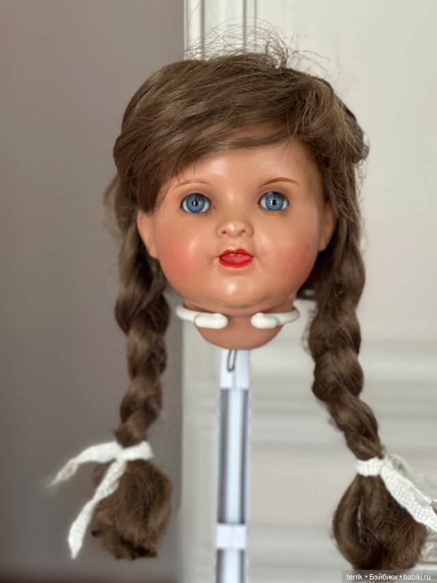 Милейшая голова для куклы