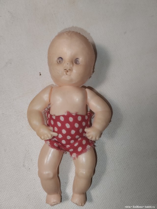 Пара пупсов времен СССР с дефектами (фото 7)