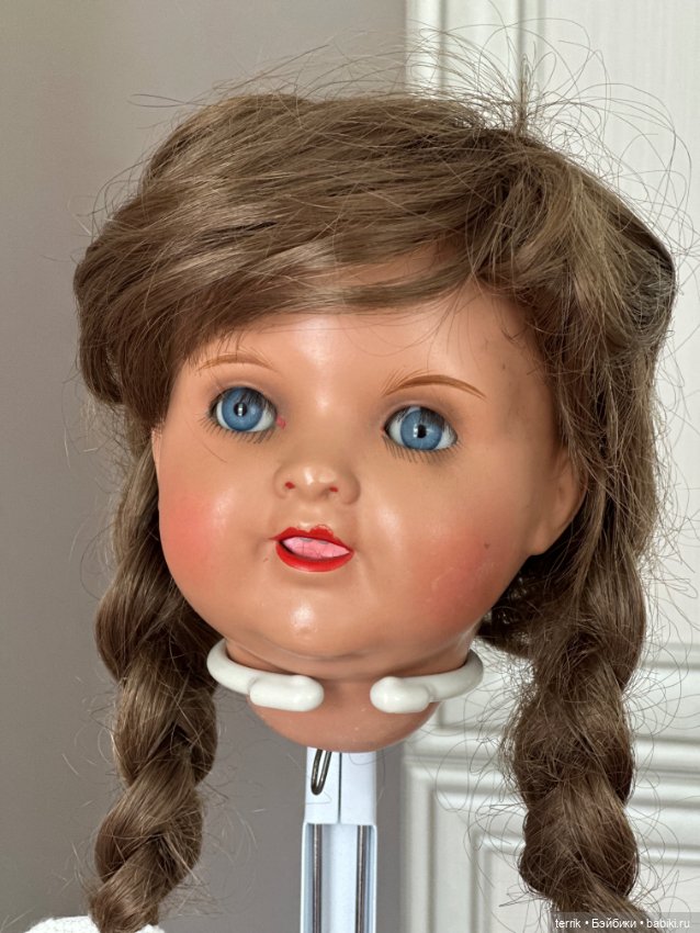 Милейшая голова для куклы (фото 3)