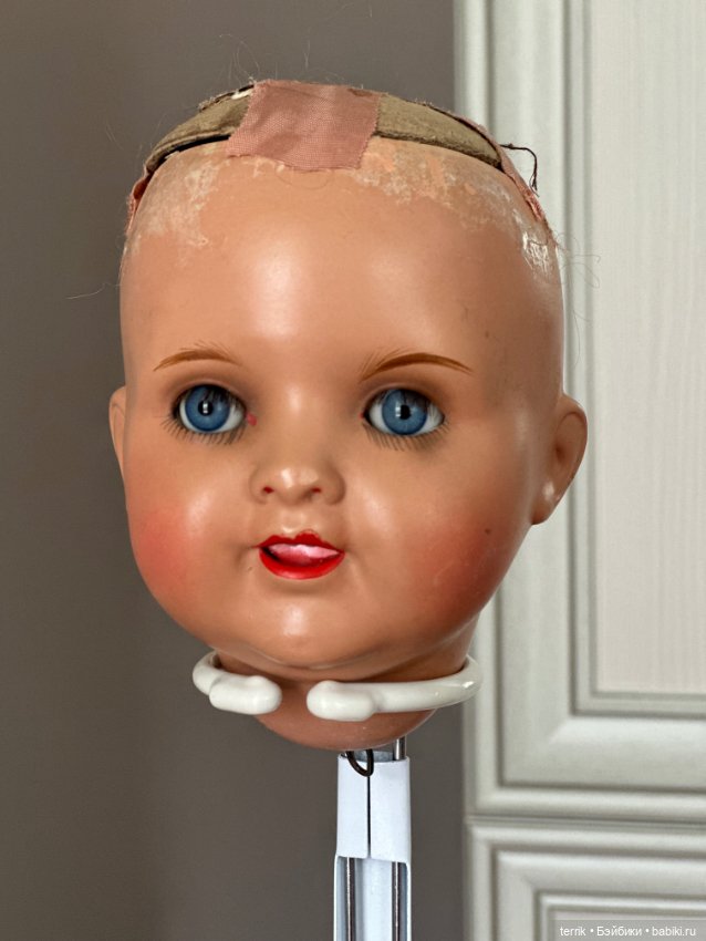 Милейшая голова для куклы (фото 9)