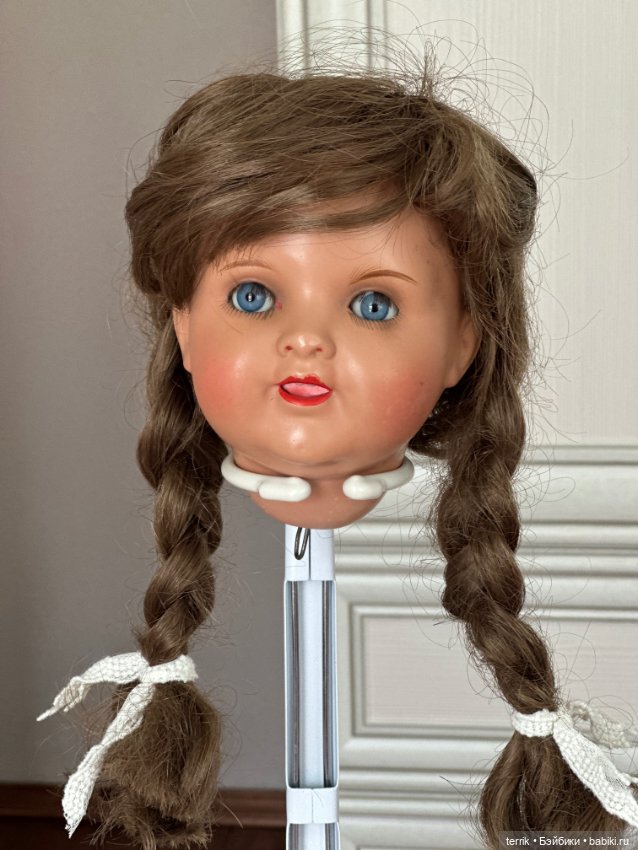Милейшая голова для куклы (фото 4)