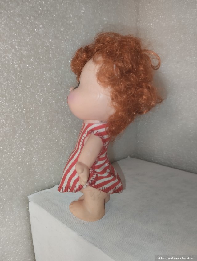 Забавная рыжая малышка — Винтажные куклы и игрушки детства (фото 4)