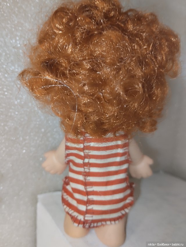 Забавная рыжая малышка — Винтажные куклы и игрушки детства (фото 3)