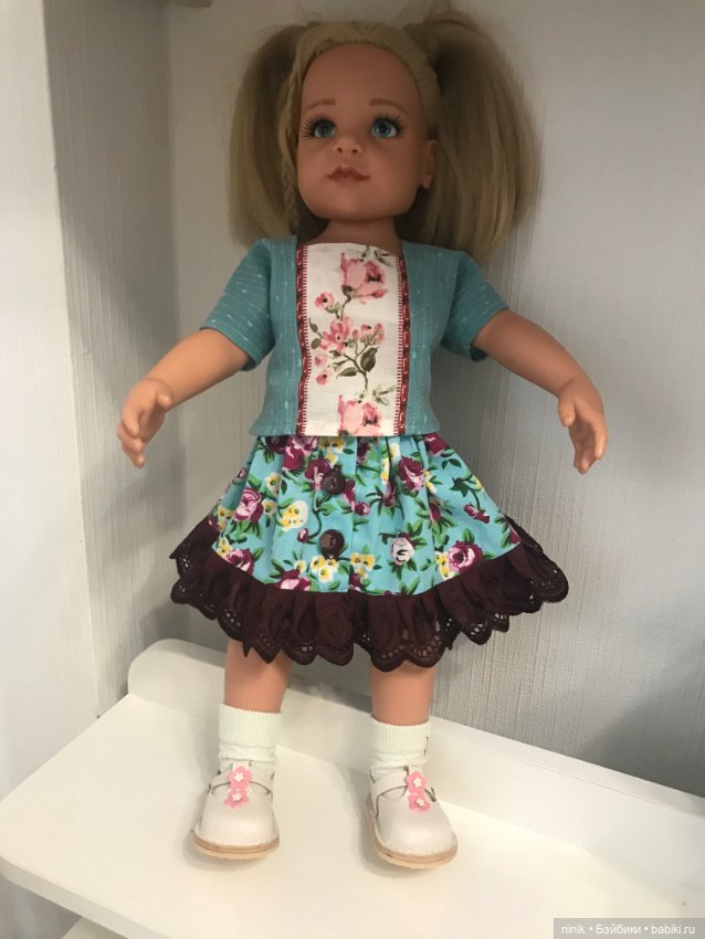 Блузка, юбочки для кукол ГОТЦ 50см и подобных (фото 5)