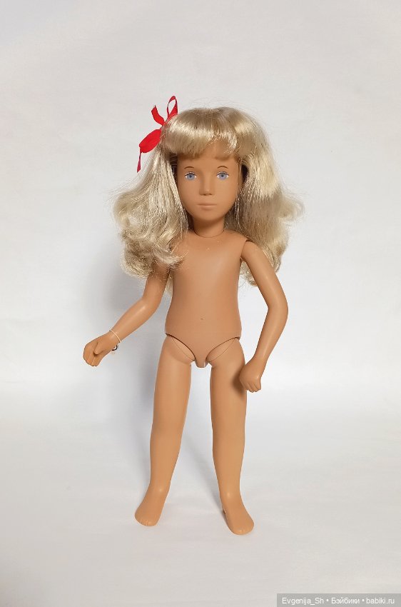 Sasha Morgenthaler Blonde in School Uniform Dress