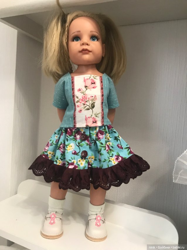 Блузка, юбочки для кукол ГОТЦ 50см и подобных (фото 6)