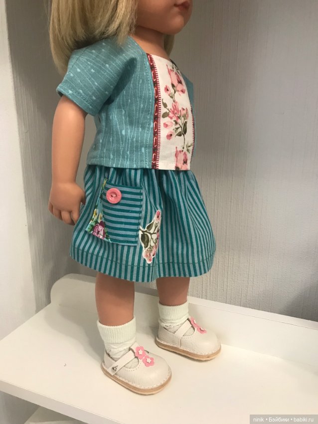Блузка, юбочки для кукол ГОТЦ 50см и подобных (фото 9)