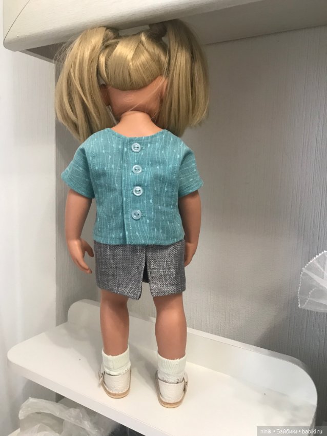 Блузка, юбочки для кукол ГОТЦ 50см и подобных (фото 3)