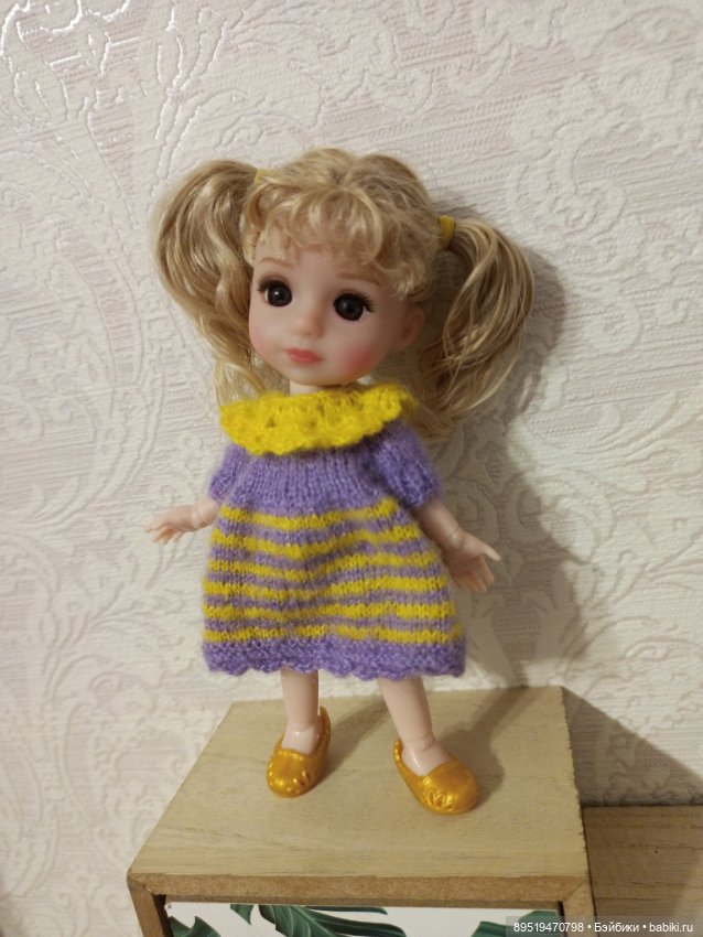 Куколка шарнирная 16 см — Игровые куклы (фото 6)