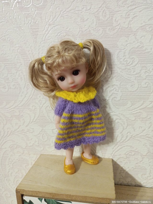 Куколка шарнирная 16 см — Игровые куклы (фото 5)