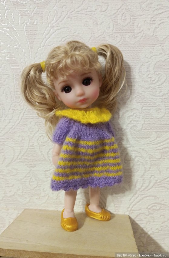 Куколка шарнирная 16 см — Игровые куклы