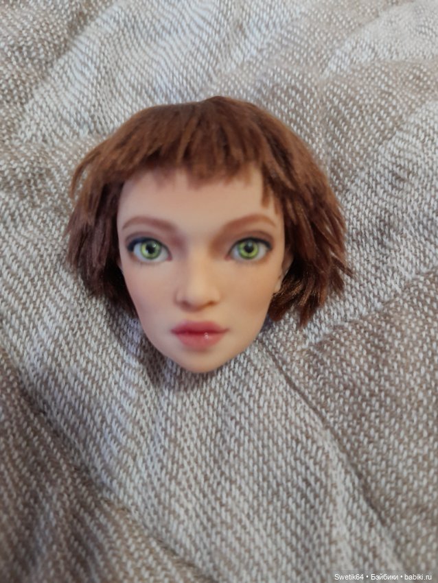 Голова бжд 1/6 авторская — Авторские куклы BJD (фото 6)