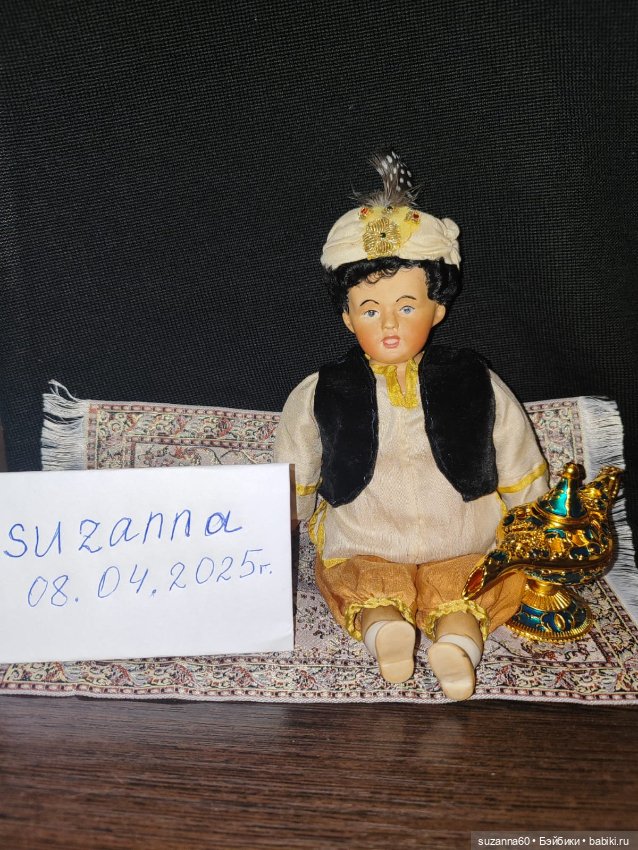 Фарфоровая кукла,, Арапчонок,, (фото 4)