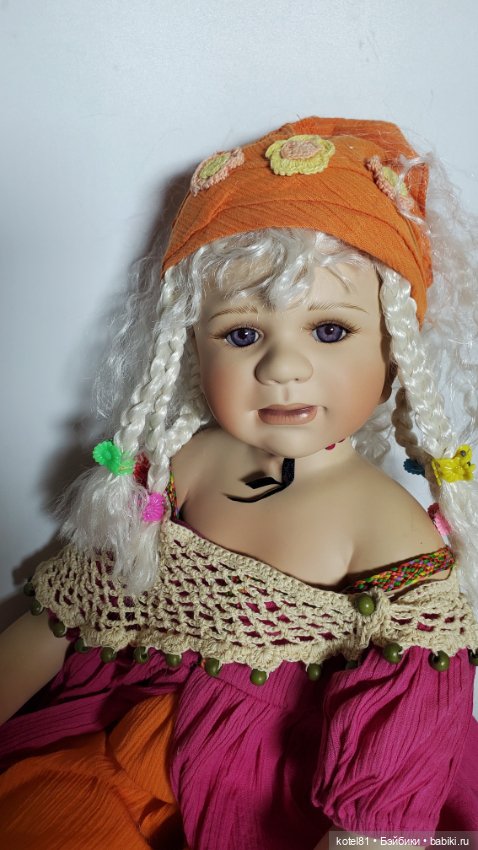 Berdine Creedy фарфоровая коллекционная кукла (фото 4)