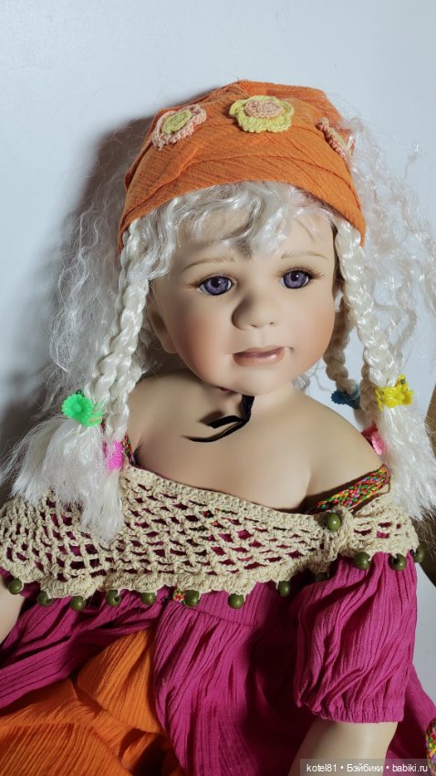 Berdine Creedy фарфоровая коллекционная кукла (фото 3)