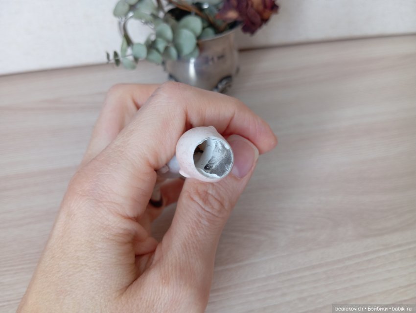 Антикварная фарфоровая куколка (Германия) (фото 5)