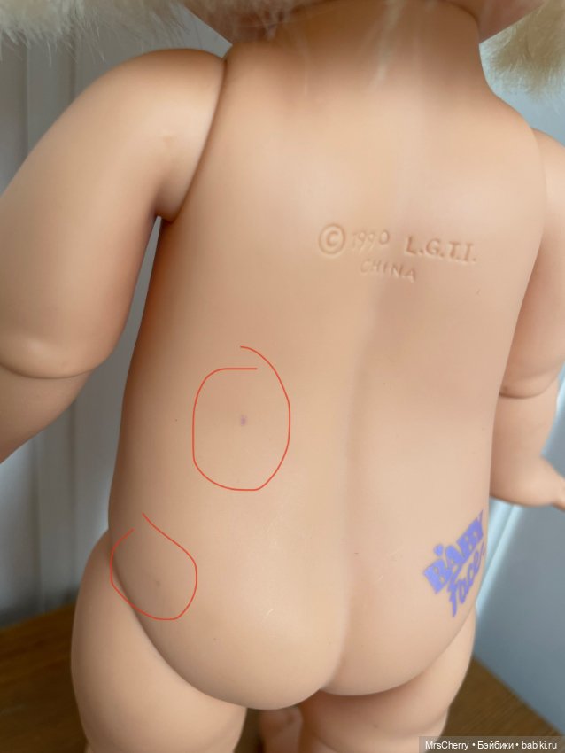 Очаровательная фейсинка Мия / So Happy Mia Galoob baby face (фото 4)