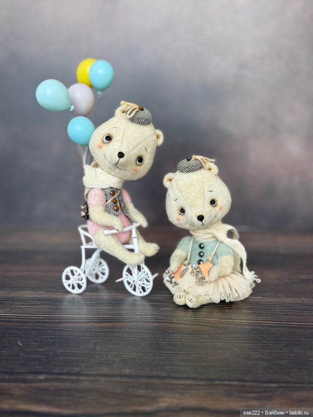 Мишки парой от ABCbears Светлана Стахеева (фото 2)