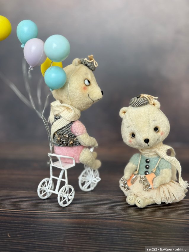 Мишки парой от ABCbears Светлана Стахеева (фото 4)