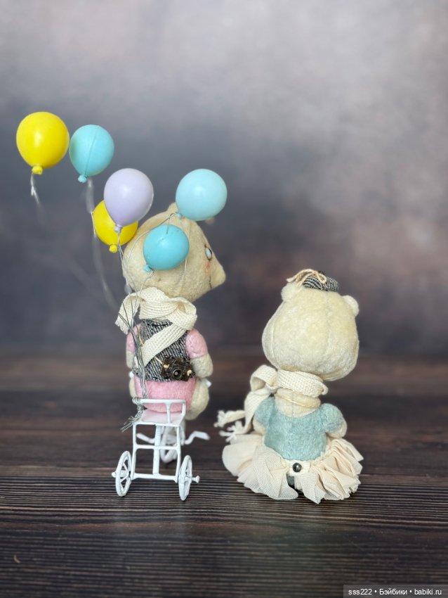Мишки парой от ABCbears Светлана Стахеева (фото 7)