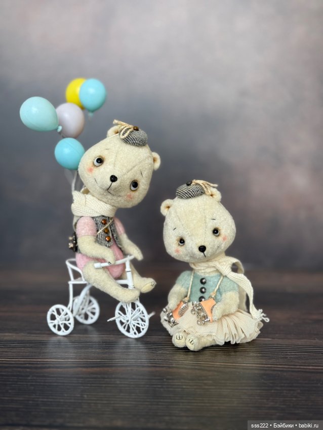 Мишки парой от ABCbears Светлана Стахеева (фото 3)