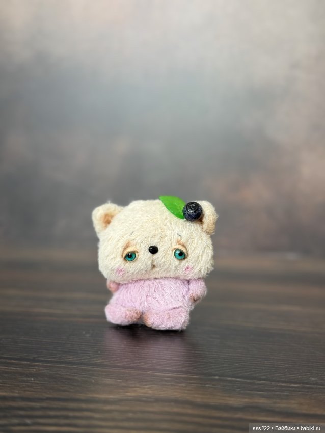 Мишка с шапочкой от Кати Мишиной (фото 4)