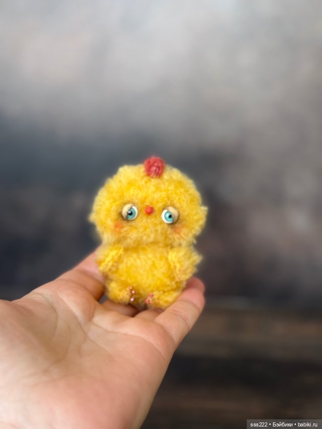 Цыплёнок от Кати Мишиной — Авторские игрушки (фото 3)