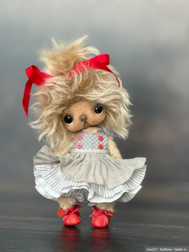 Мишка Елены Майоренко — Авторские игрушки (фото 2)