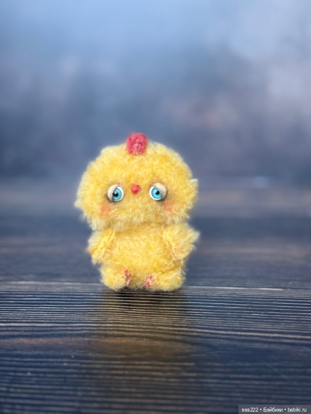 Цыплёнок от Кати Мишиной — Авторские игрушки