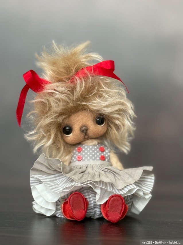 Мишка Елены Майоренко — Авторские игрушки (фото 7)