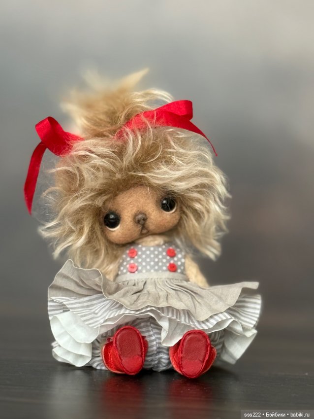 Мишка Елены Майоренко — Авторские игрушки (фото 8)