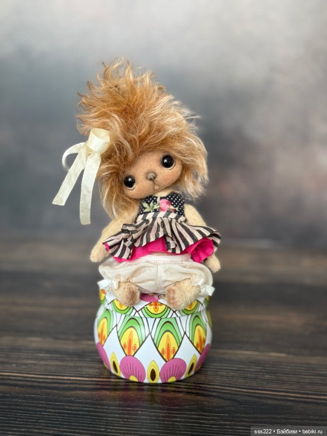 Мишка Елены Майоренко — Авторские игрушки (фото 8)