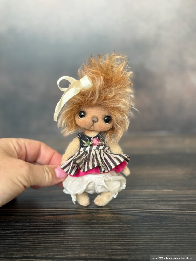 Мишка Елены Майоренко — Авторские игрушки (фото 7)