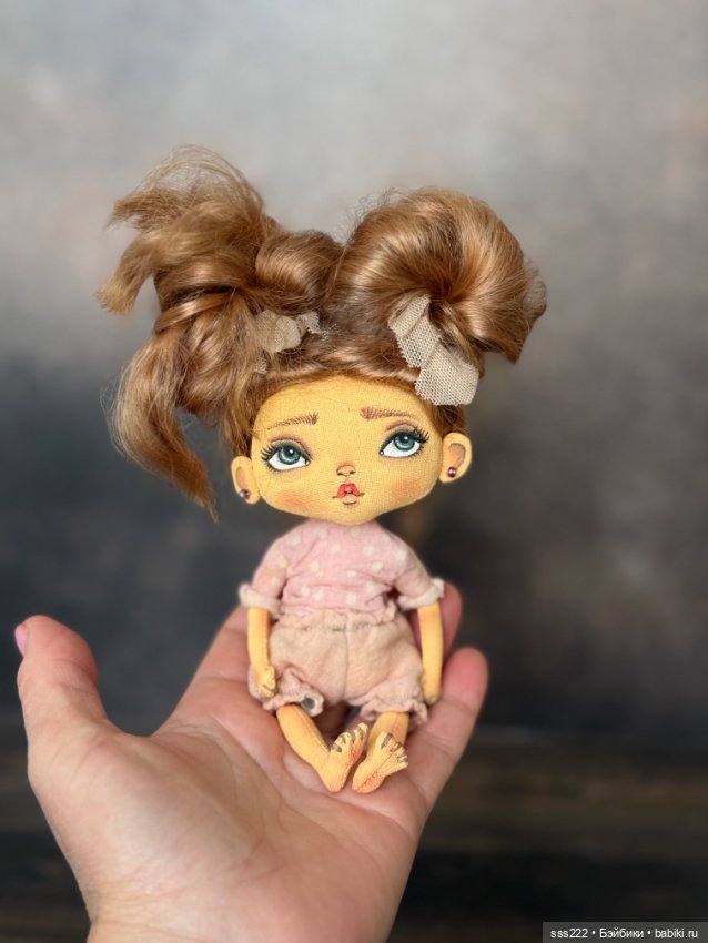 Текстильная кукла Юлии Подколозиной Tilipul&Trilipul (фото 2)