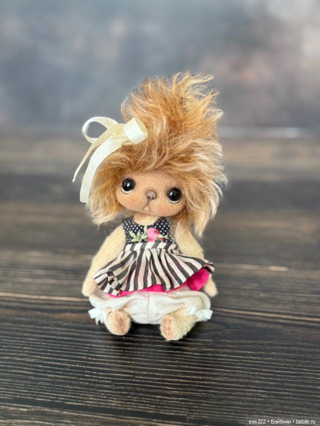 Мишка Елены Майоренко — Авторские игрушки (фото 3)