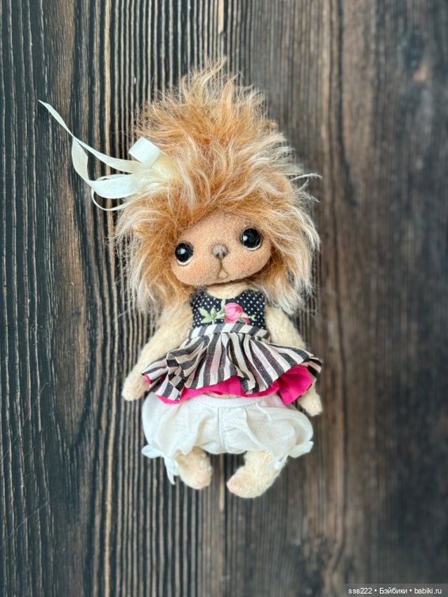Мишка Елены Майоренко — Авторские игрушки (фото 4)