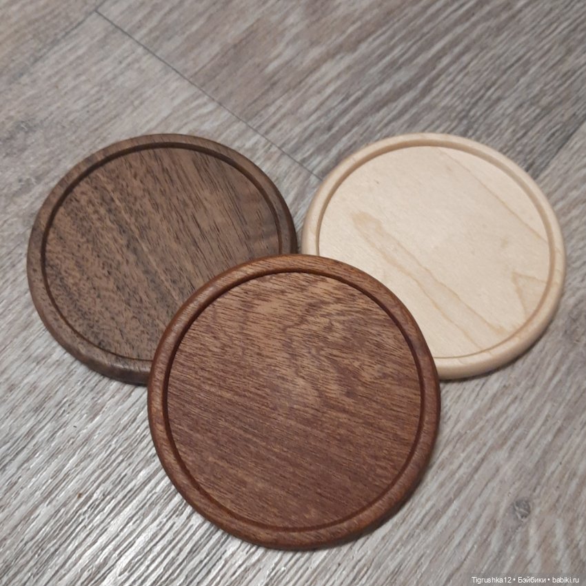 Деревянные подносы для кукол (фото 2)