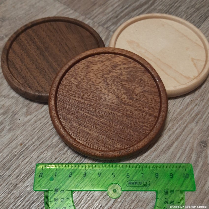 Деревянные подносы для кукол (фото 3)