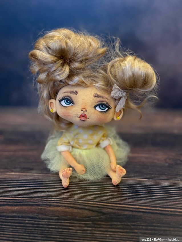 Текстильная кукла Юлии Подколозиной Tilipul&Trilipul (фото 2)