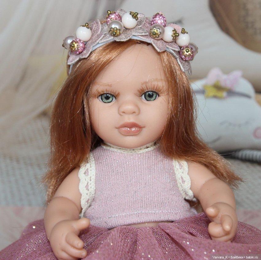 Кукла - пупс Alma Toys " Принцесса " рыжая , 22 см, № 5 (фото 9)