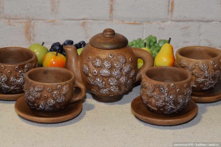 Чайные сервизы "Вербное воскресенье" 1 к 4