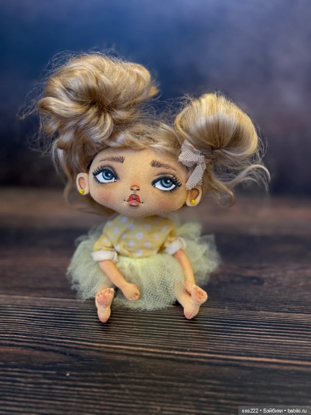 Текстильная кукла Юлии Подколозиной Tilipul&Trilipul (фото 5)