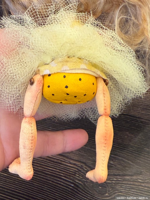 Текстильная кукла Юлии Подколозиной Tilipul&Trilipul (фото 6)